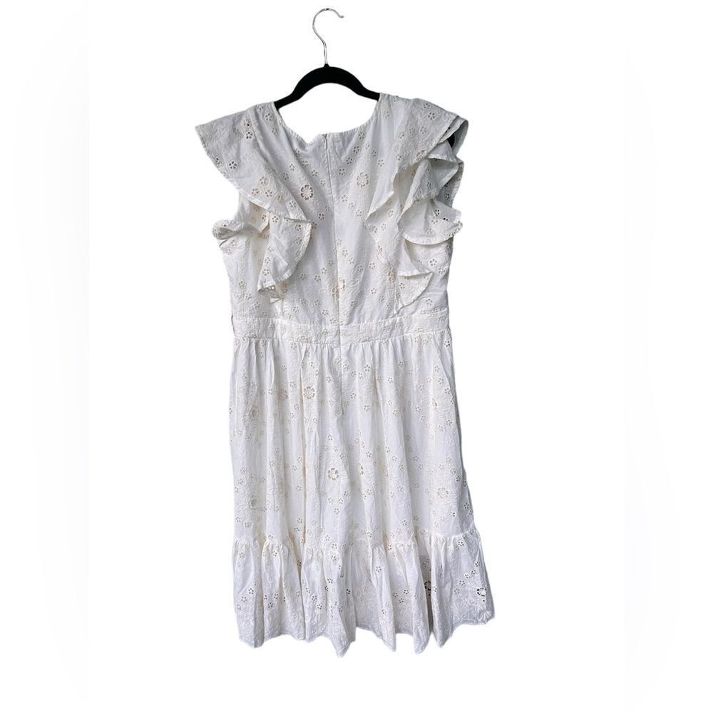 Ivy City Clary Dress in Cream Eyelet NWT 1X - Picture 3 of 7
